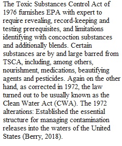 Toxic Substances Control Act